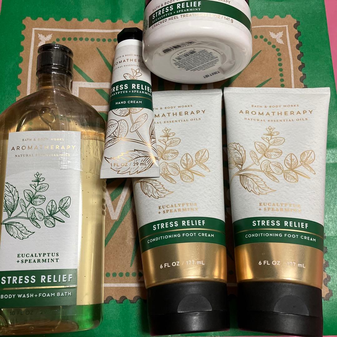 バスアンドボディワークス新品アロマテラピーユーカリ豪華5点セット