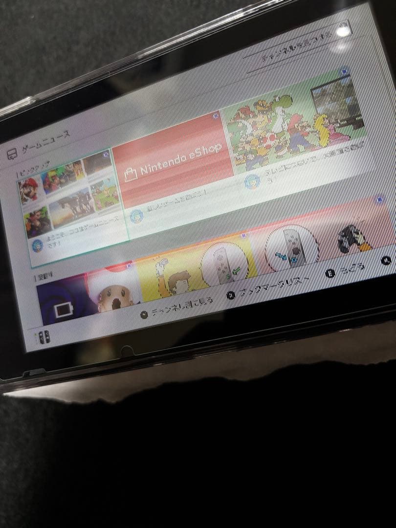 新型Switch本体のみ（ジャンク）