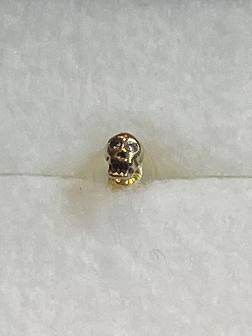 イロンデール hirondelle スカル　ピアス　片耳のみ