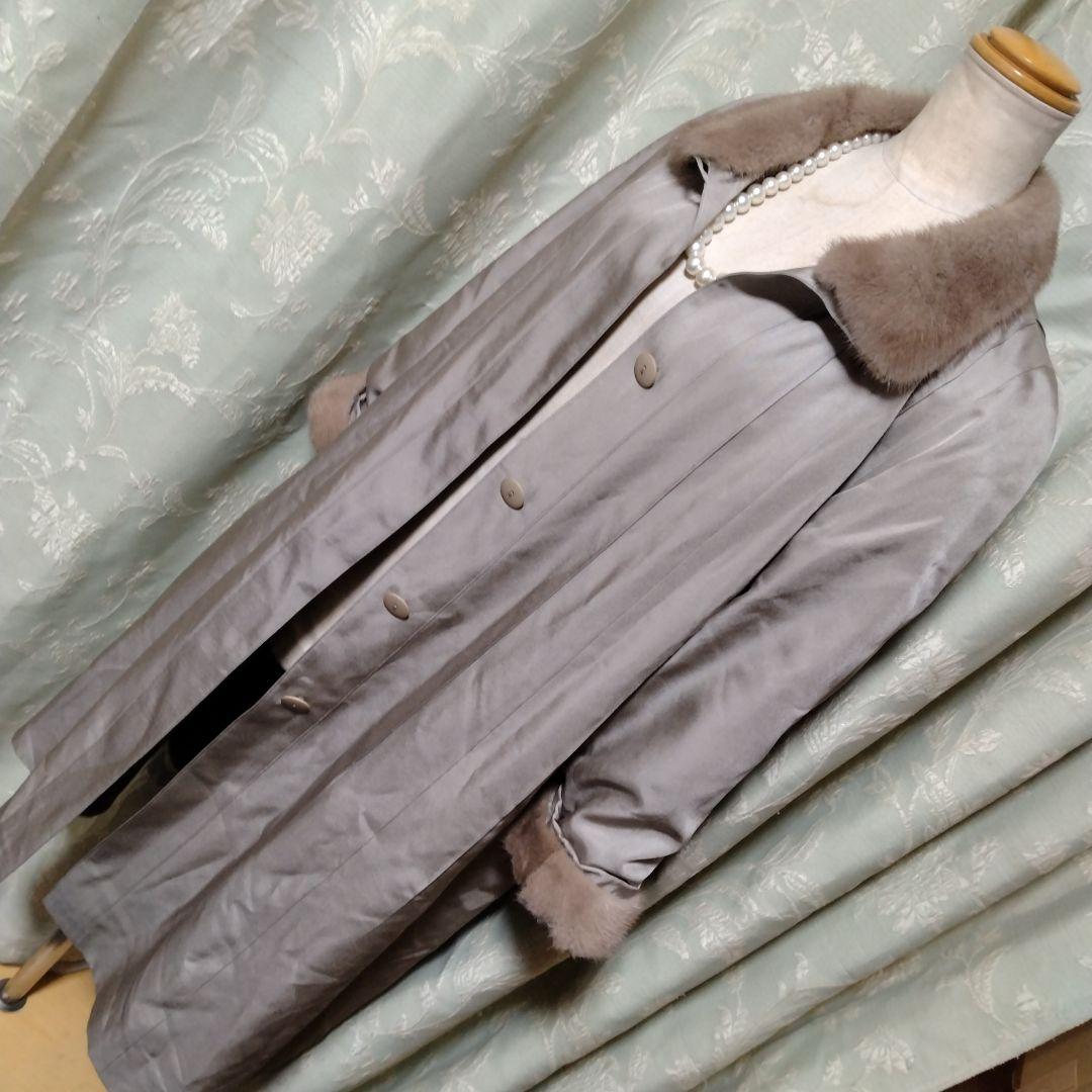 新品未使用✩3way✩ミンク＆ウィーゼルミンク✩ファーコート✩軽い