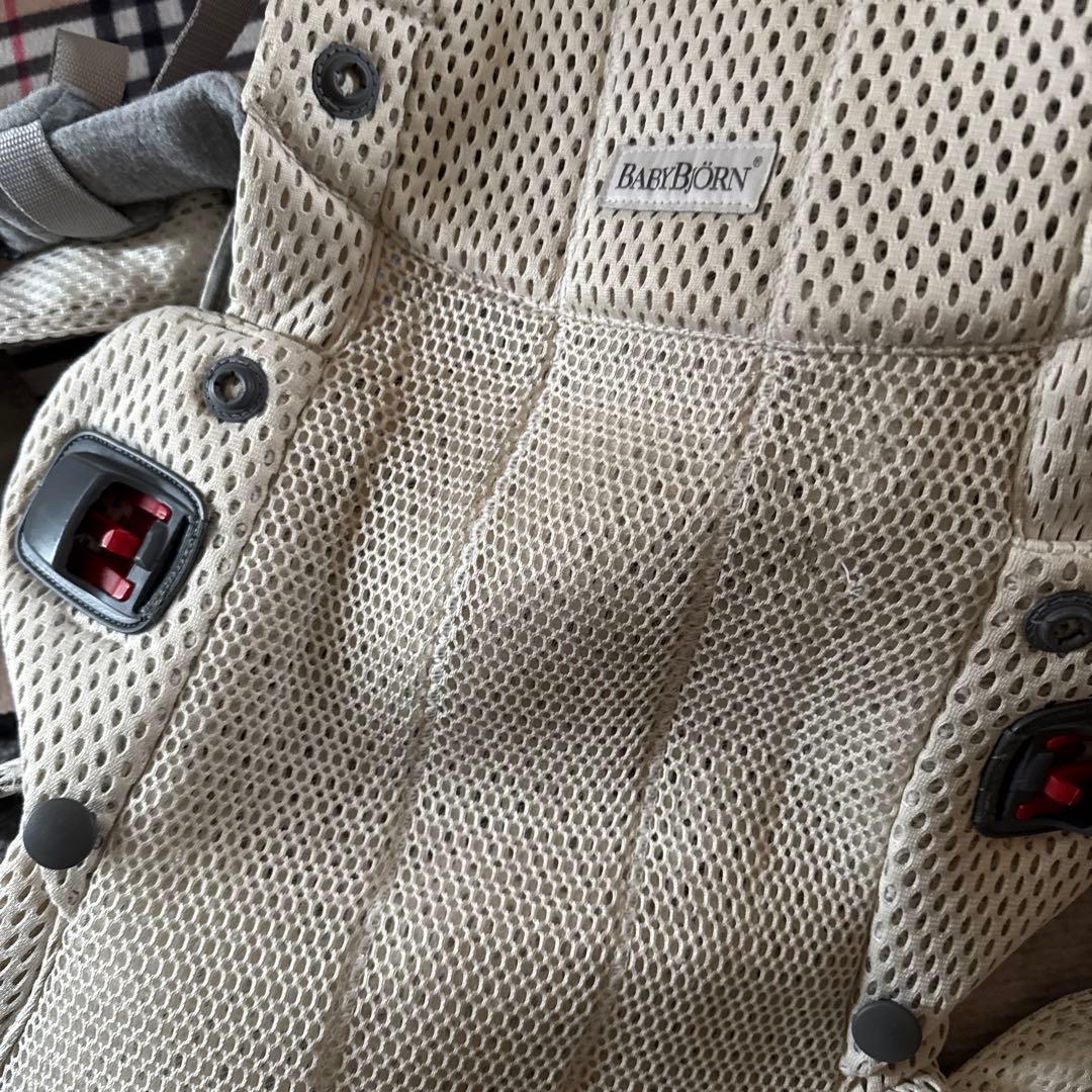 BabyBjörn HARMONY 抱っこ紐 & ひんやり冷感エアパッドセット