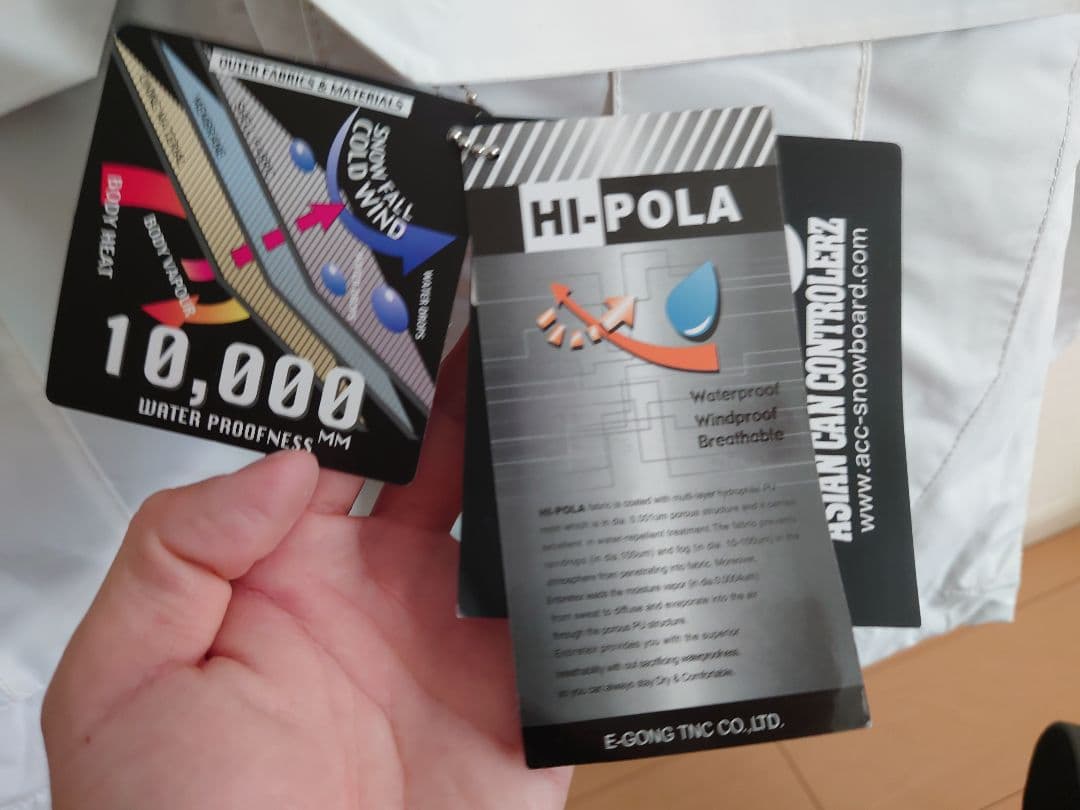 新品未使用 ACC ジャケット Sサイズ ユニセックス スノーボードウェア