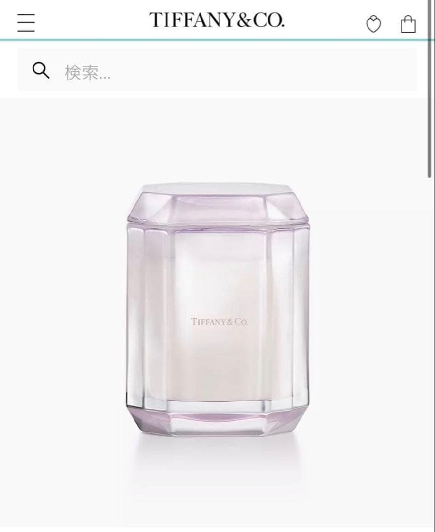 【新品未使用】Tiffany & Co. ティファニー キャンドル