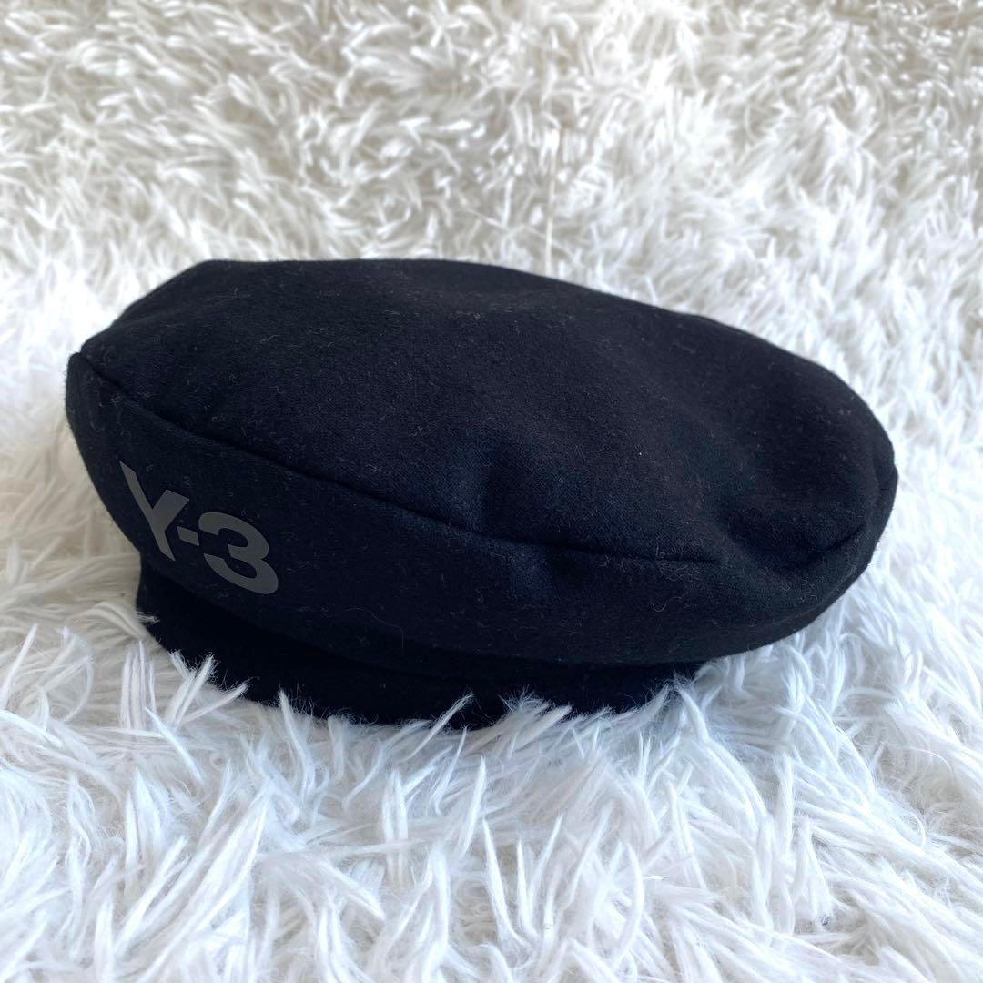 Y-3 YOHJI YAMAMOTO ヨウジヤマモト　ベレー帽　ブラック