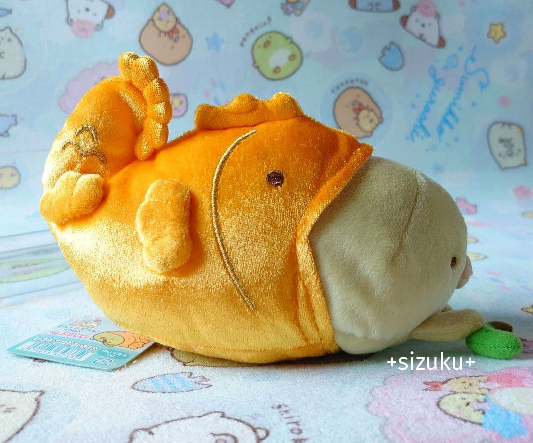 【新品・初期タグ付】すみっコぐらし ぺんぎん？しゃちほこ ぬいぐるみ 上小田井店