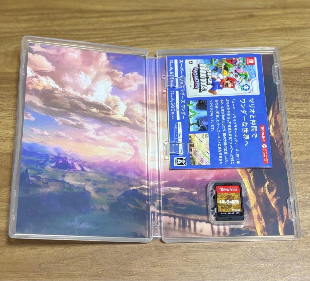 ゼルダの伝説 2本セット　ティアーズオブザキングダム　ブレスオブザワイルド