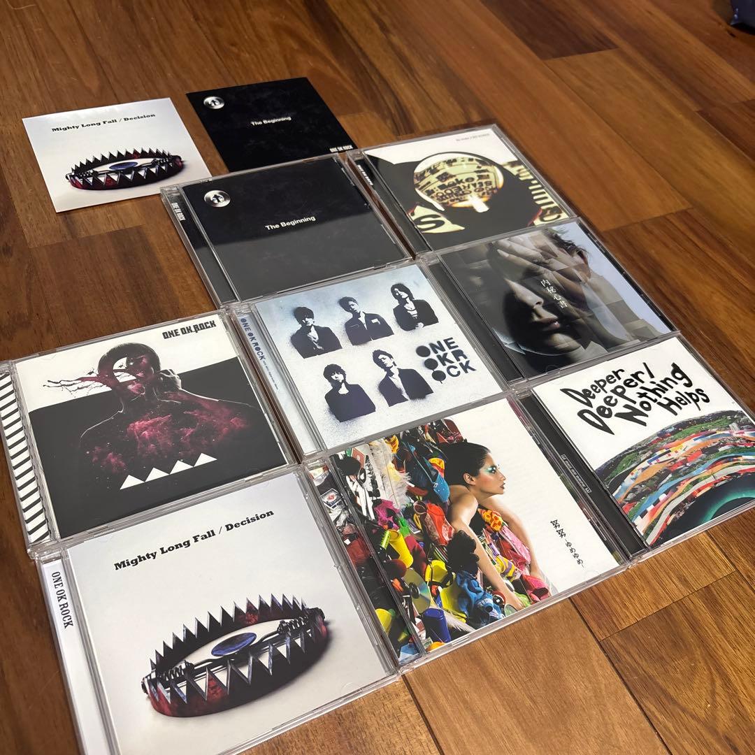 The Beginning one ok rock CD 8枚　シングル