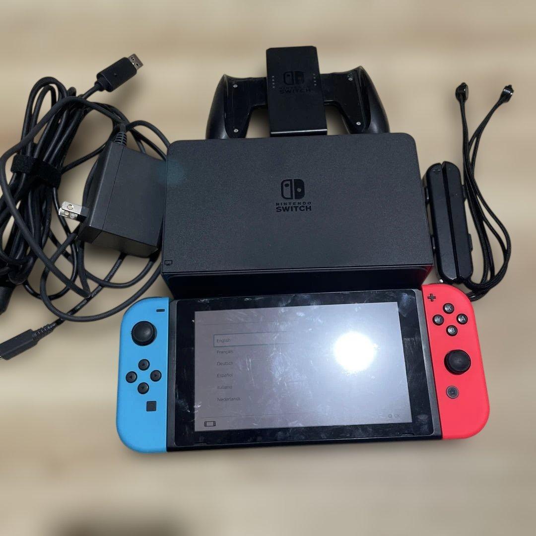 Nintendo Switch 本体 ネオンレッド/ネオンブルー