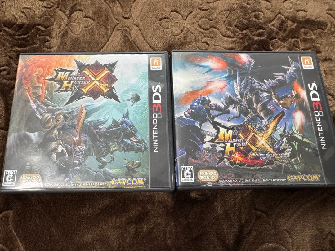 モンスターハンターXX2本セット、モンハンクロスハンティングギア