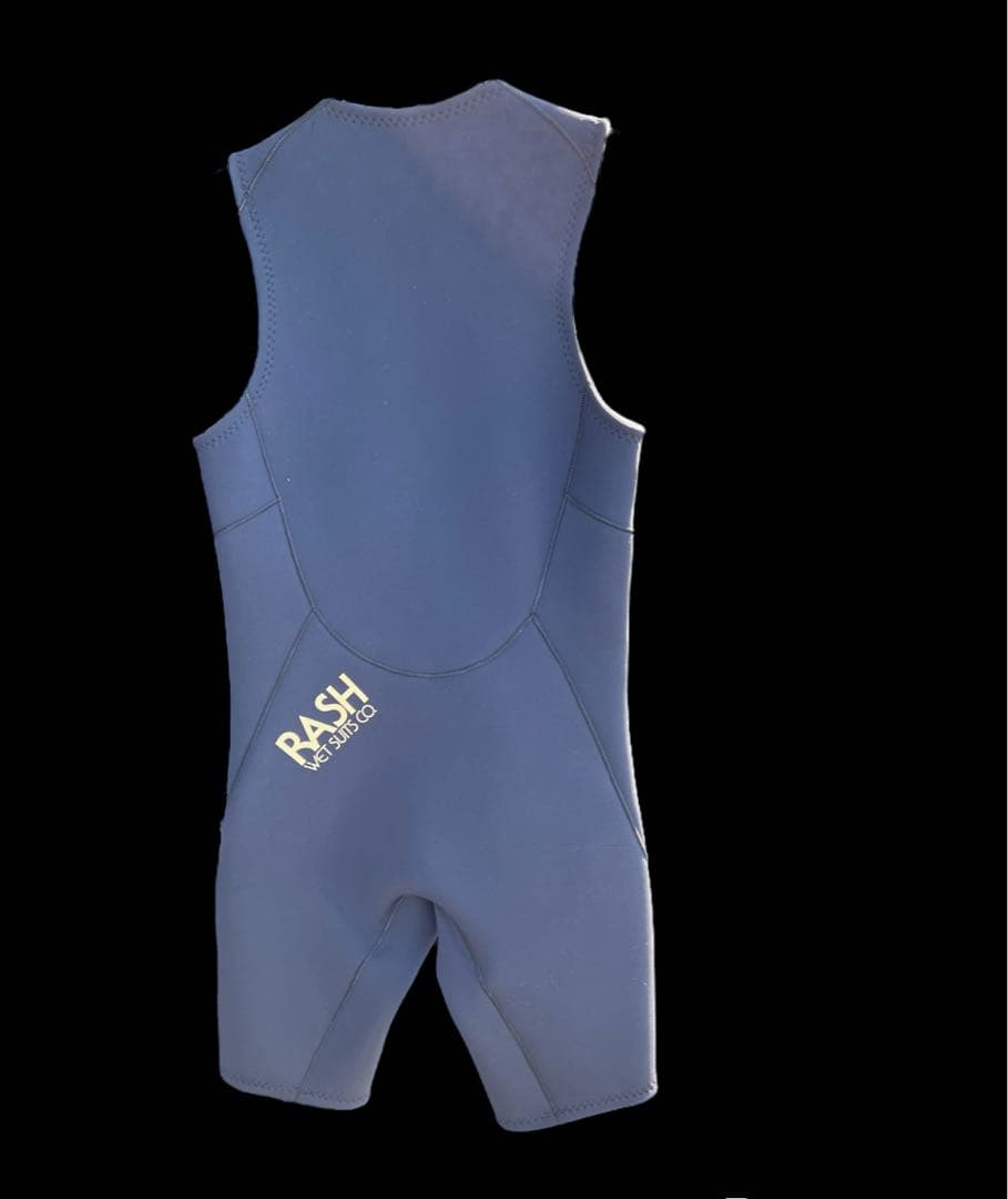 RASHのショートジョン　波乗りジャパンバックアップサポートメーカー