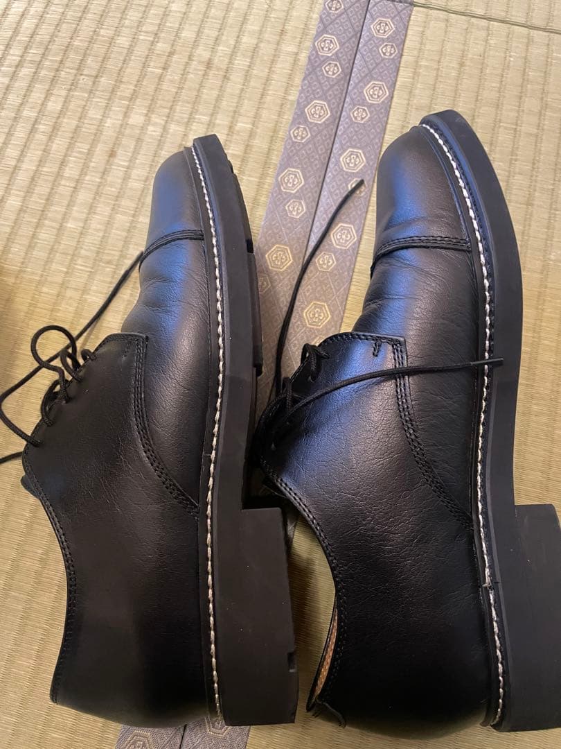 靴 wym GENUINE LEATHER PLAIN DERBY SHOES S