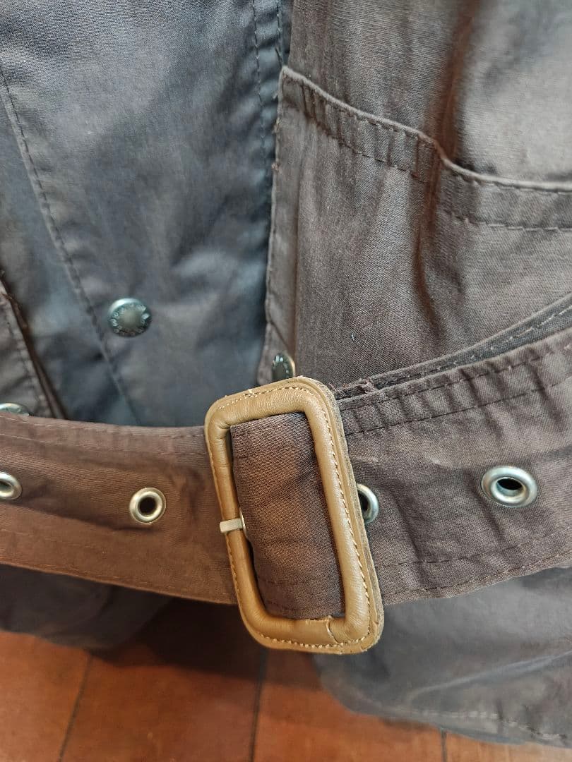 英国　スコットランド製　　MACKINTOSH / サファリ ジャケット 茶36