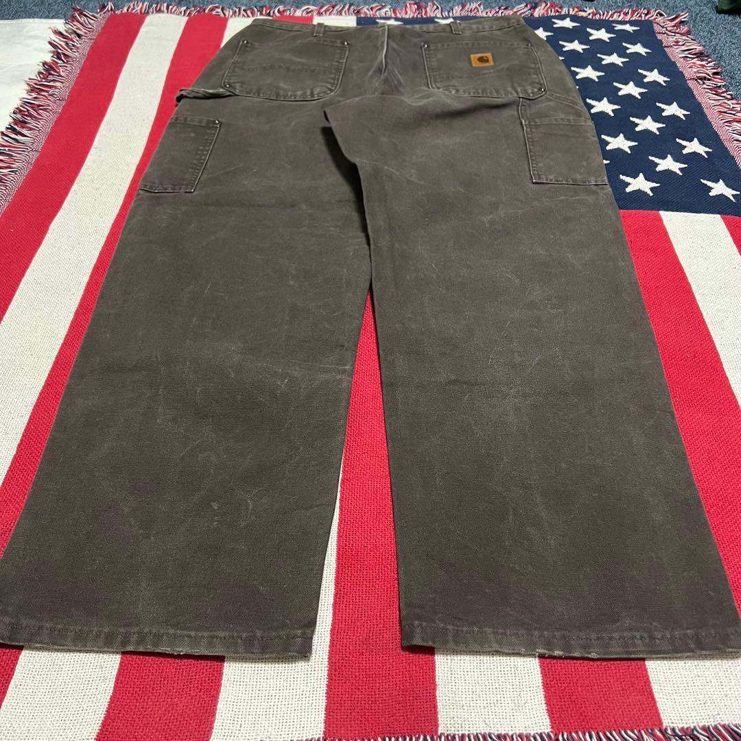 90s carhartt カーハート ダブルニーペインターパンツ ボロ ペンキ飛