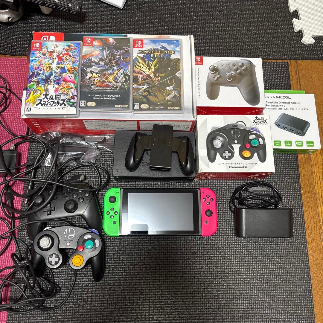 Nintendo Switch 本体、周辺機器、ソフト　セット