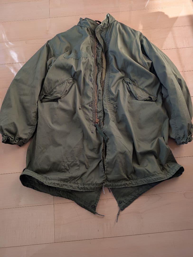 m 65 フィッシュテール　モッズコート　S