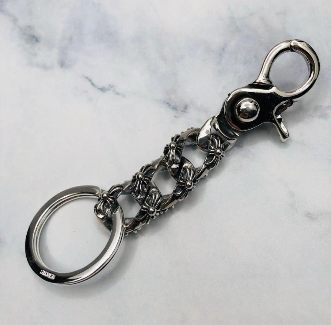 新品　シルバー925 キーリング　キーホルダー　匿名配送　２