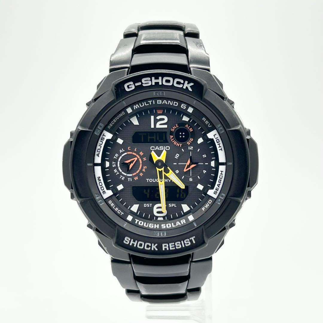 CASIO カシオ G-SHOCK スカイコックピット ソーラー電波 腕時計