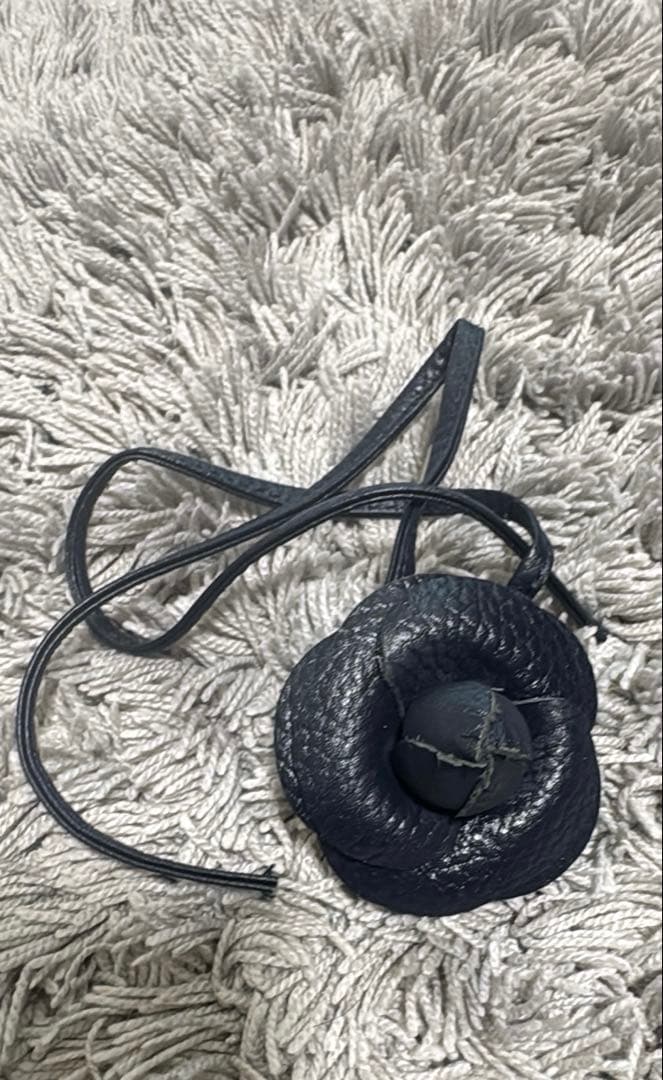 Rene ルネ 定番ハンドバッグ　ネイビー　ウォレット付き