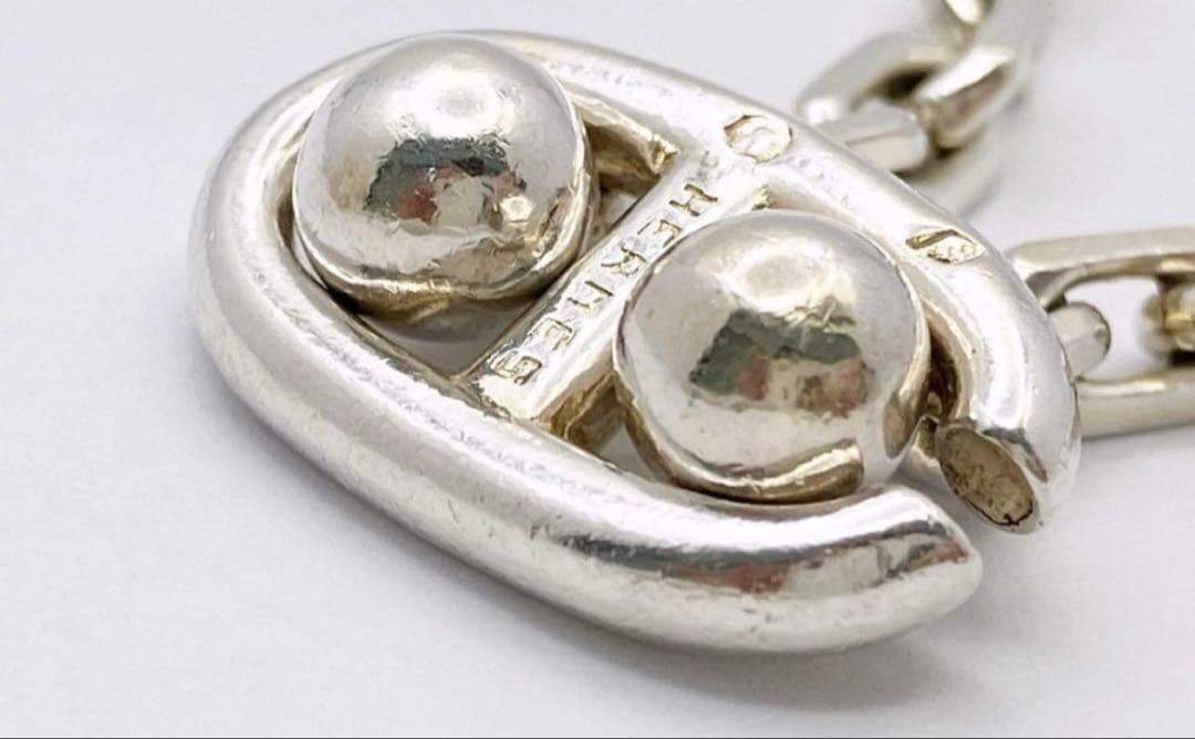 Hermès エルメス vintageシェーヌダンクル キーチェーンキーホルダー