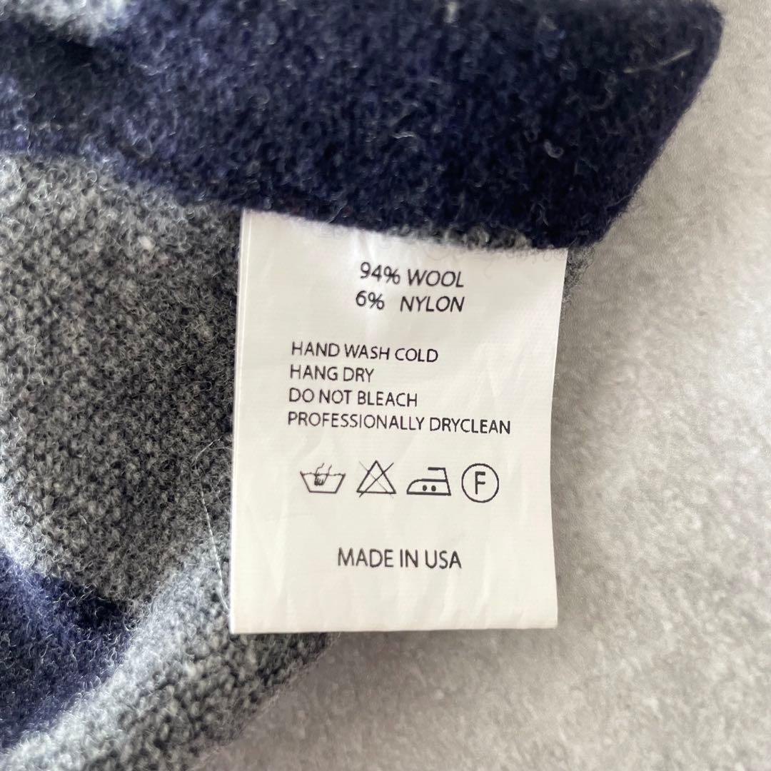 Engineered Garments ボタンショール ドット ウール