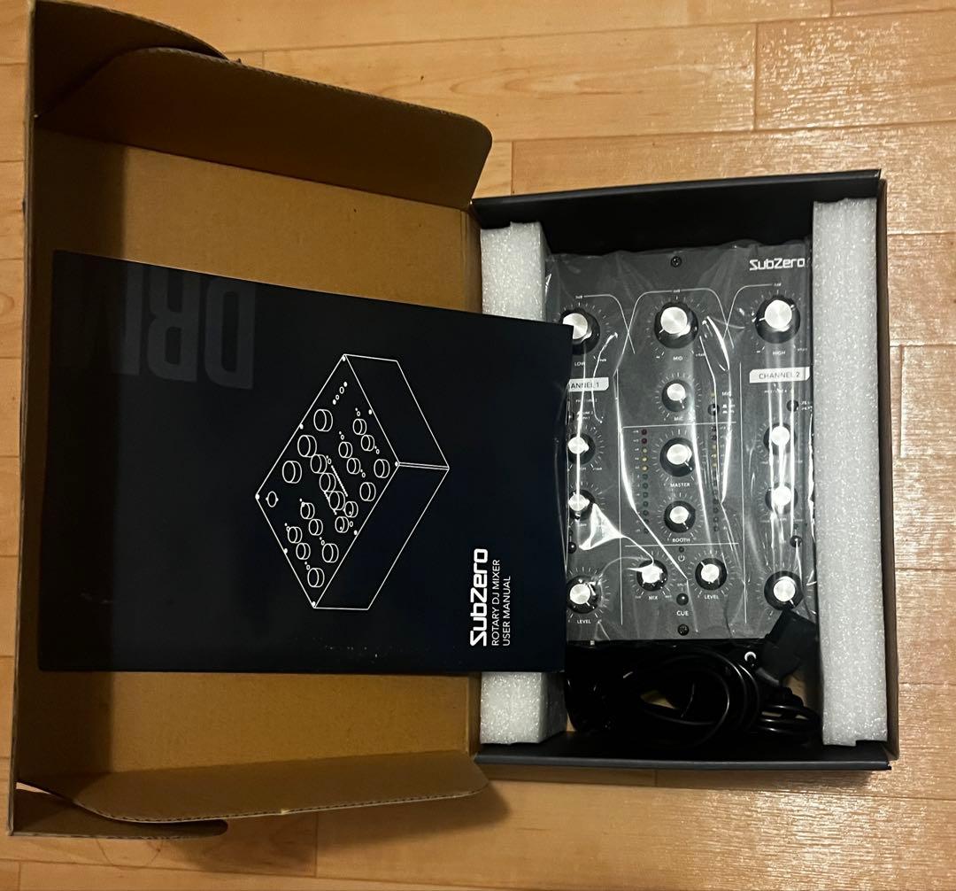 新品SubZero DJ rotary mixerロータリーミキサー