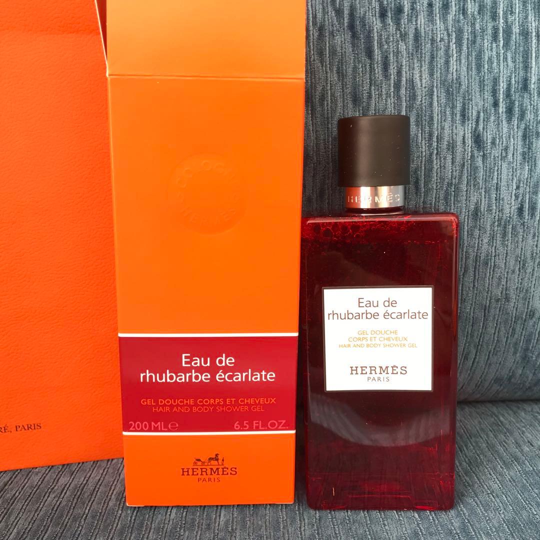 未使用　エルメス　ヘア&ボディシャワージェル　箱・ラッピング・ショッパー付き