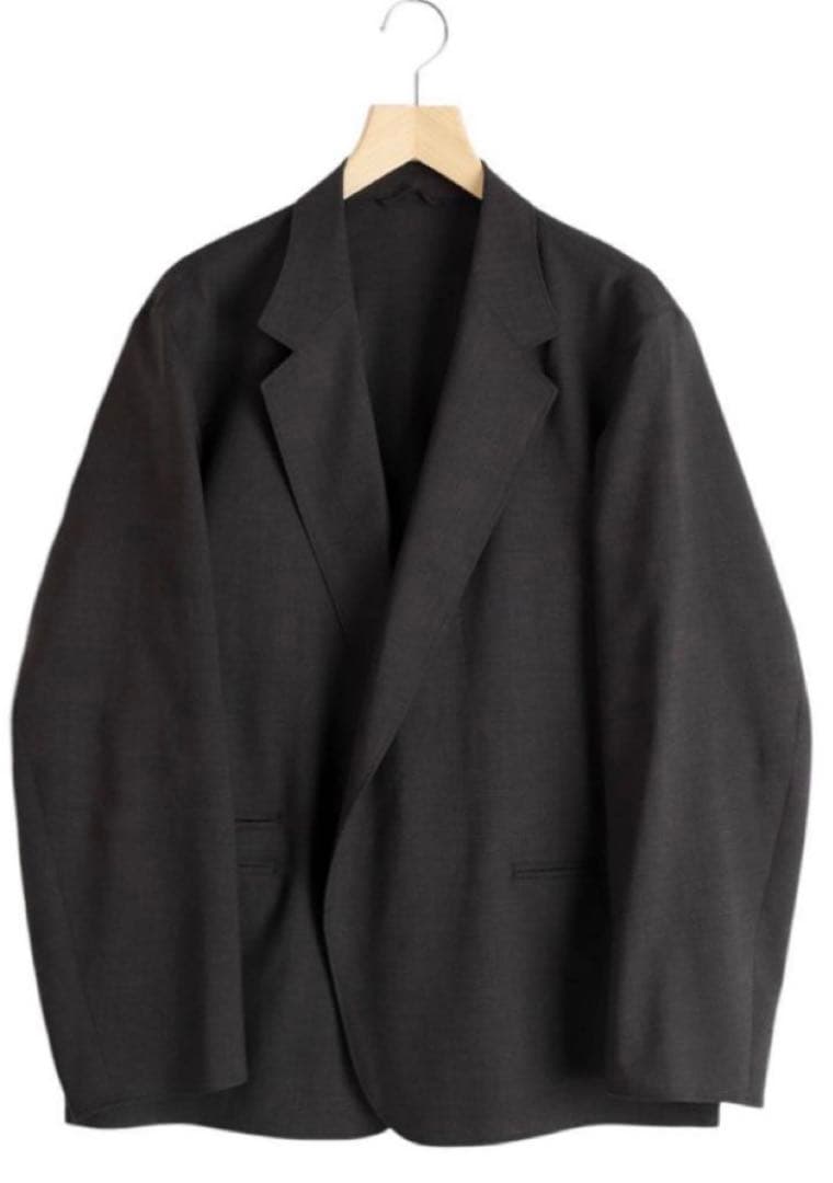 ブラームス Washed Wool Voile Cardigan Jacket