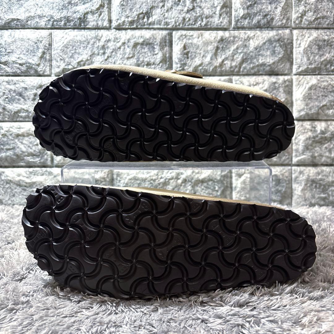 新品❣️BIRKENSTOCKビルケンシュトック ボストン ボア アイボリー 箱付