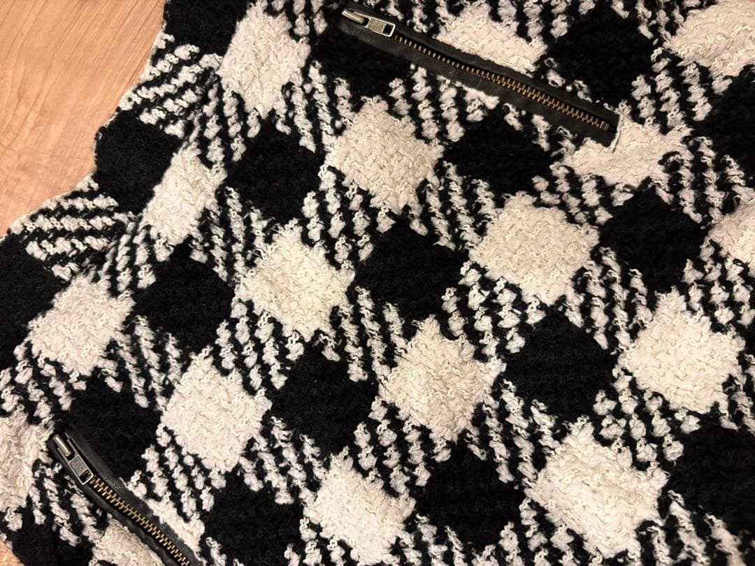 R*5様 チェック柄キュロットスカート　sheller