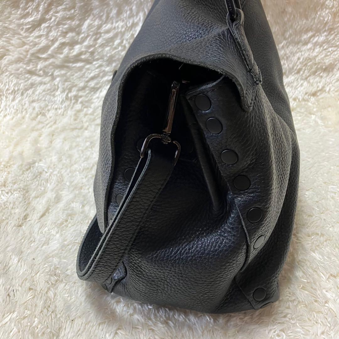 マンゴー様ザネラート　ポスティーナ M カシミアプーラ　ショルダーバッグ