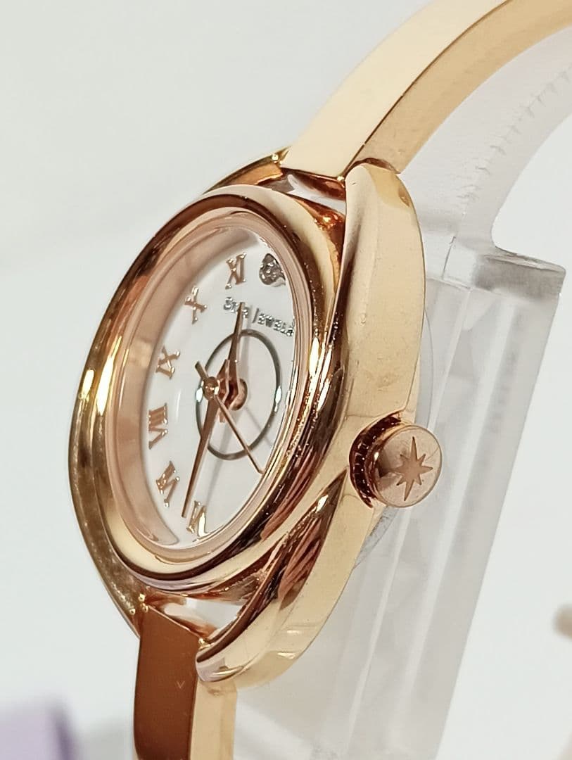 スタージュエリー　腕時計　ECO VS17A　2SW1095　ソーラー