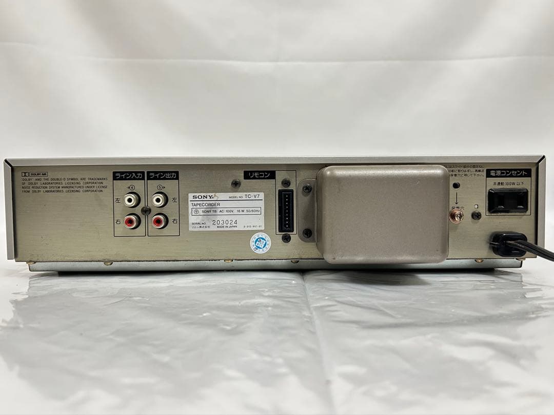 SONY ソニー TC-V7 オートリバースカセットデッキ