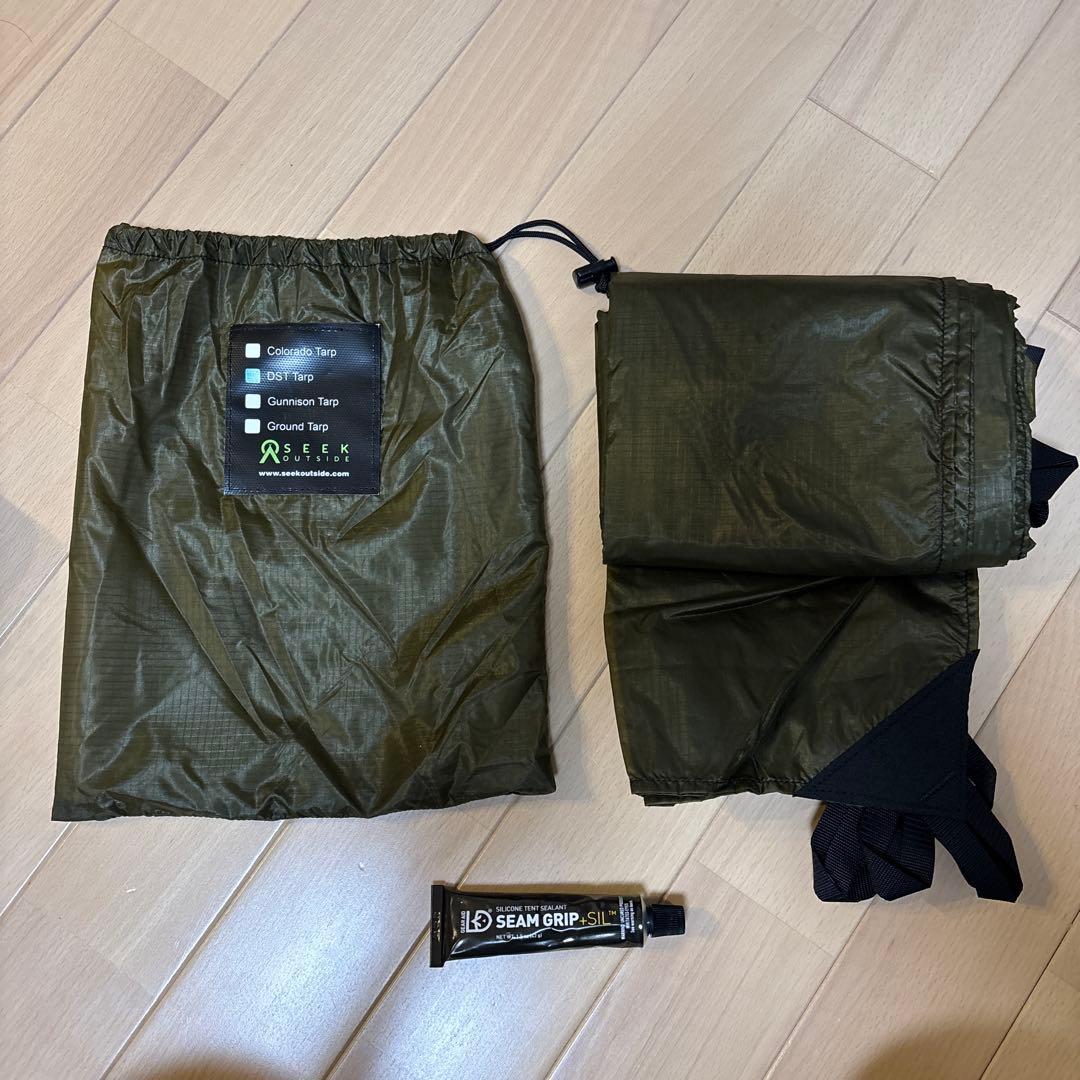 【激安】シークアウトサイド/DSTタープ（ダイアモンドシェルタータープ）オリーブ