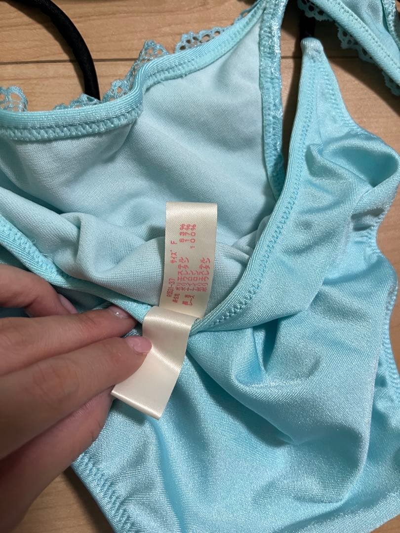 Ravijour セパレート水着 ブラック 水色 2点セット　美品