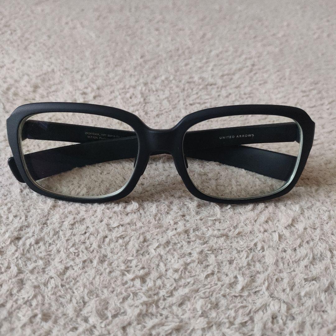 UNITED ARROWS スポーツメガネ ブラック