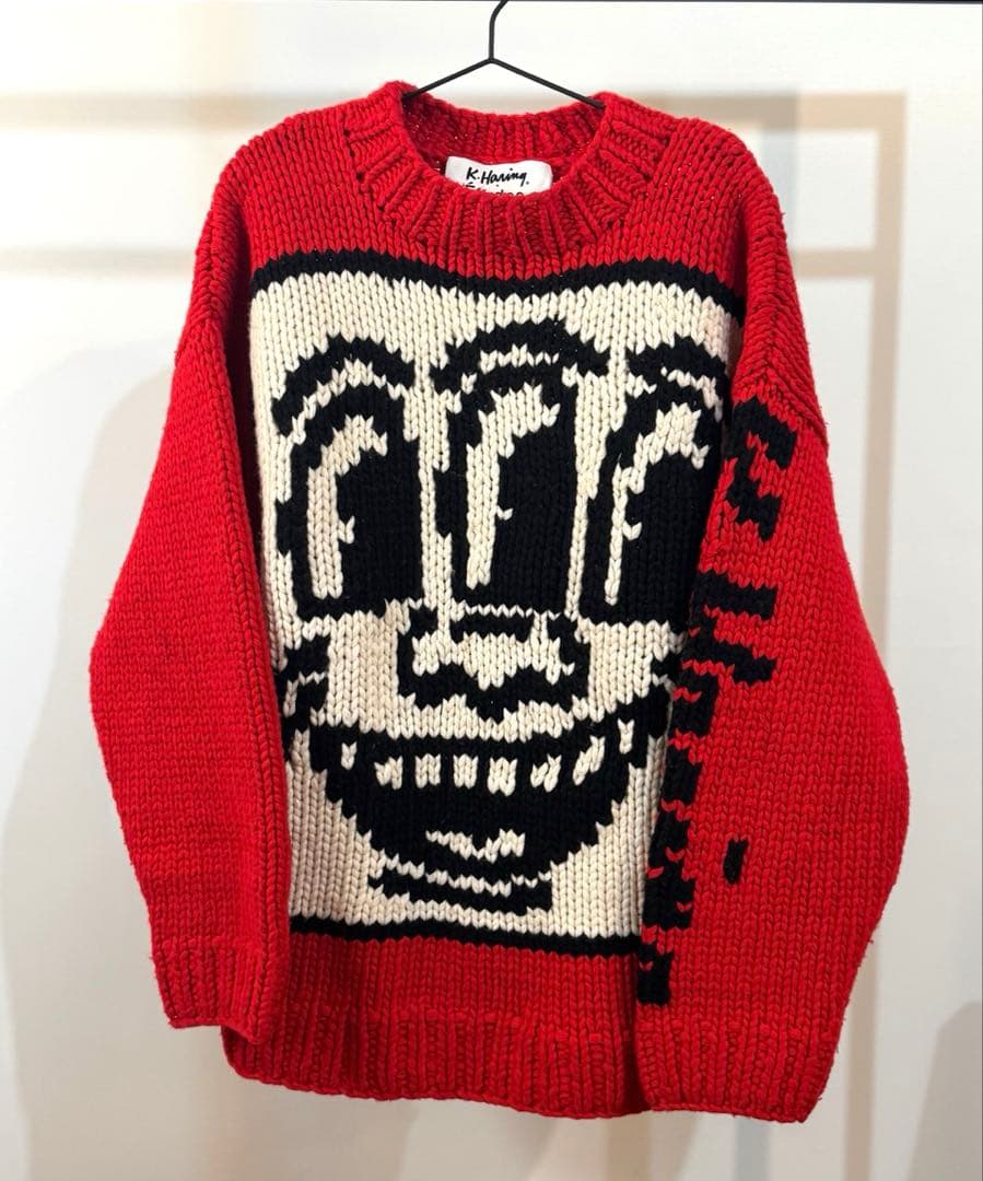 キ*ン様 キースヘリング✖︎エチュード　コラボニット