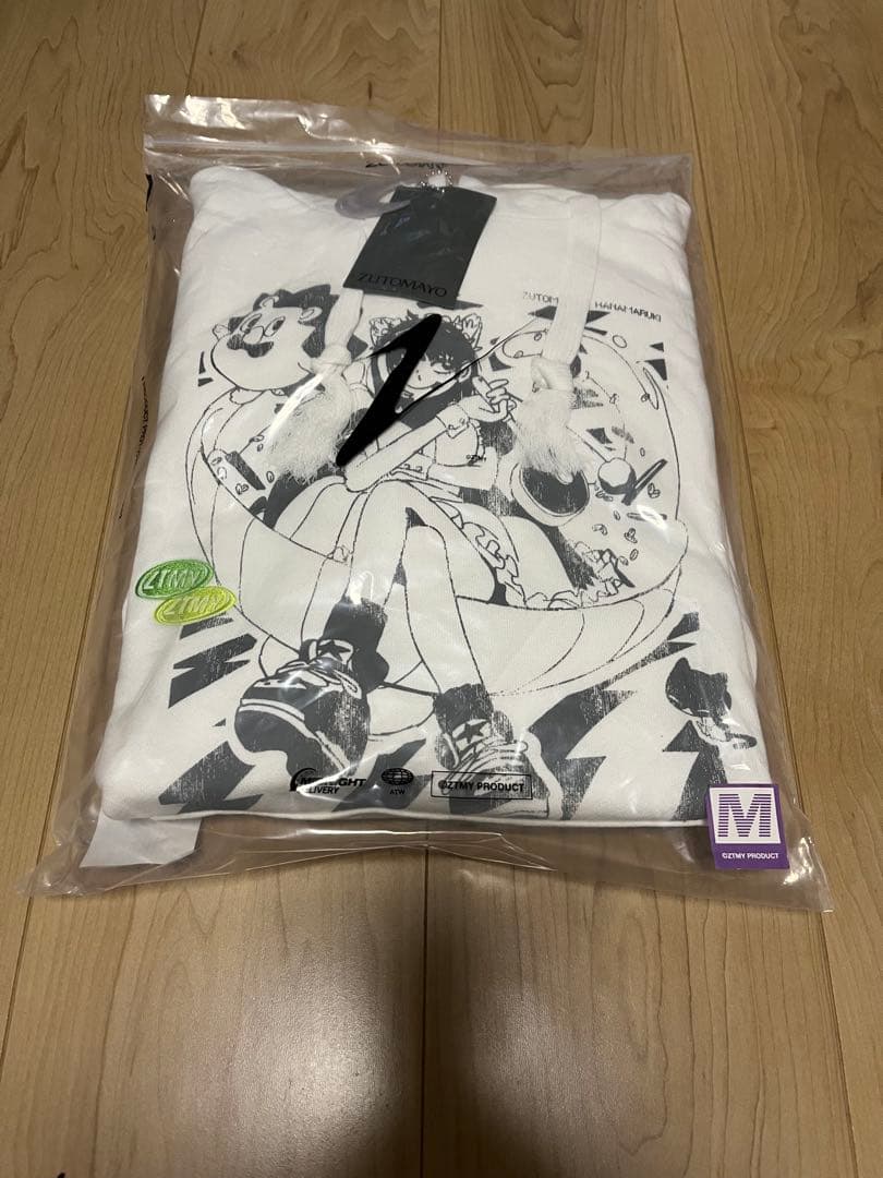 ずとまよ　ZUTOMARUKI Hoodie (White) ズトマルキフーディ