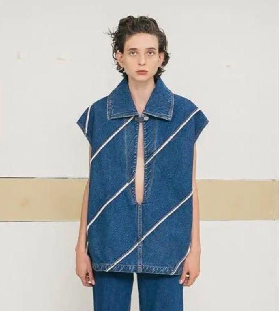 【美品】PERVERZE パーバーズ デニムベスト