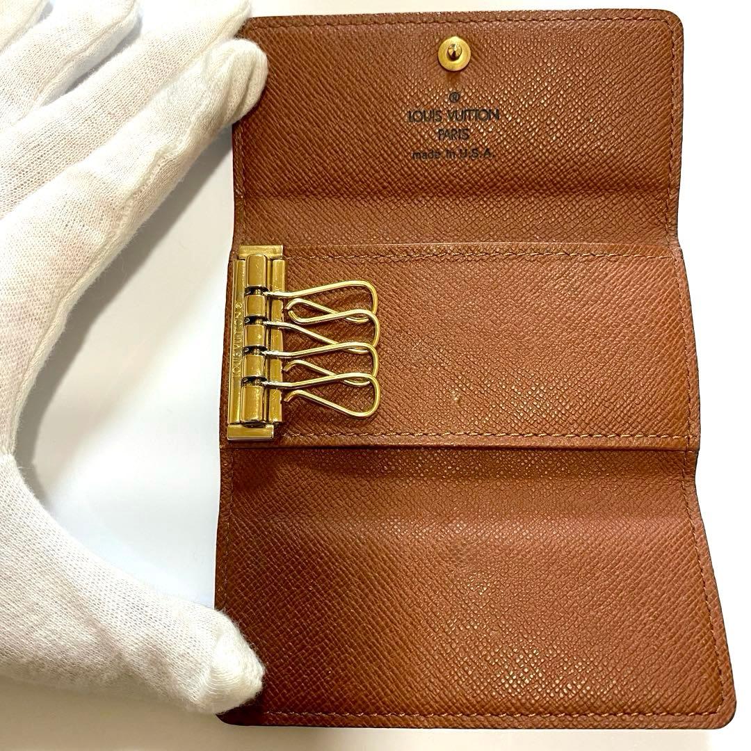 ニ*コ様 LOUIS VUITTON ルイヴィトン モノグラム キーケース 4連