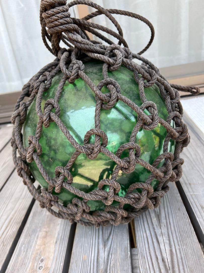 浮き玉　海　ガラス玉　漁師　漁船