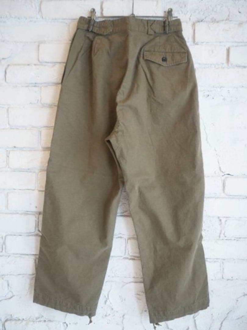OUTIL PANTALON LIMOGES ウティ タックミリタリーパンツ 0