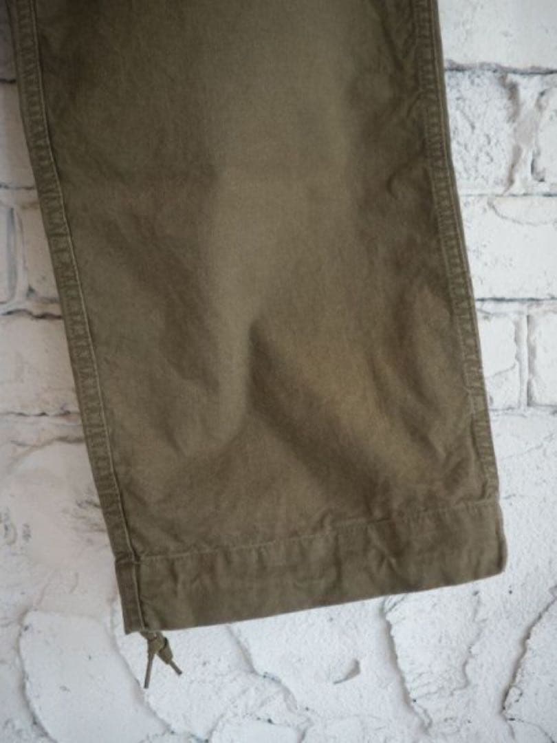 OUTIL PANTALON LIMOGES ウティ タックミリタリーパンツ 0