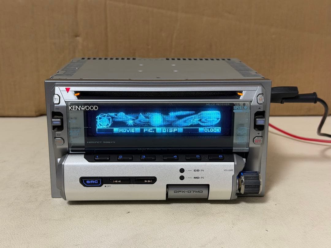 KENWOOD DPX-07MD カーオーディオデッキ ))