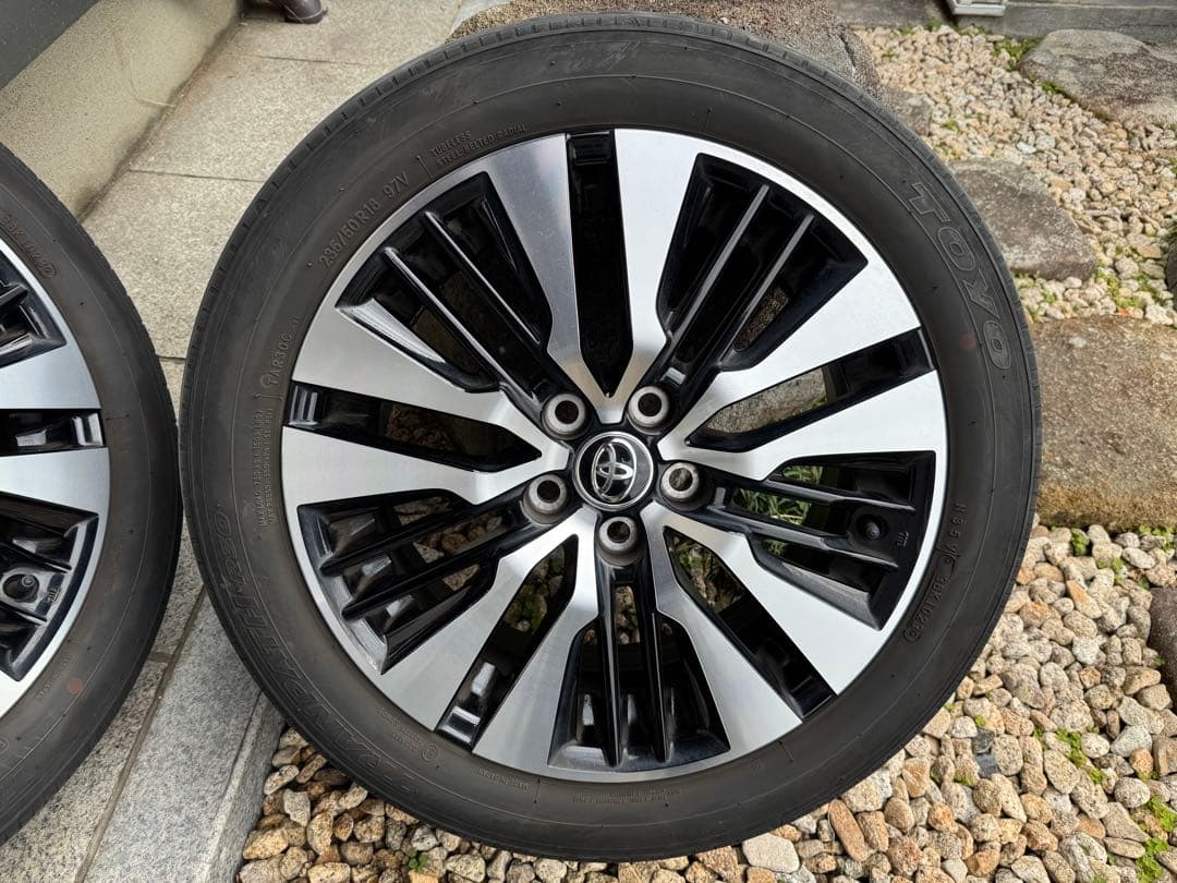 30アルファード18インチ純正ホイールセット