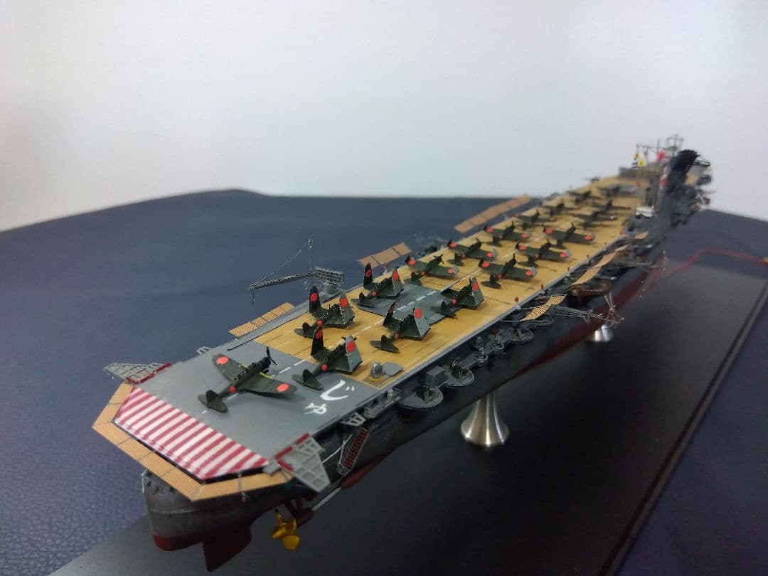 J*J様 1/700 精密模型帝国海軍正規空母「隼鷹」完成品