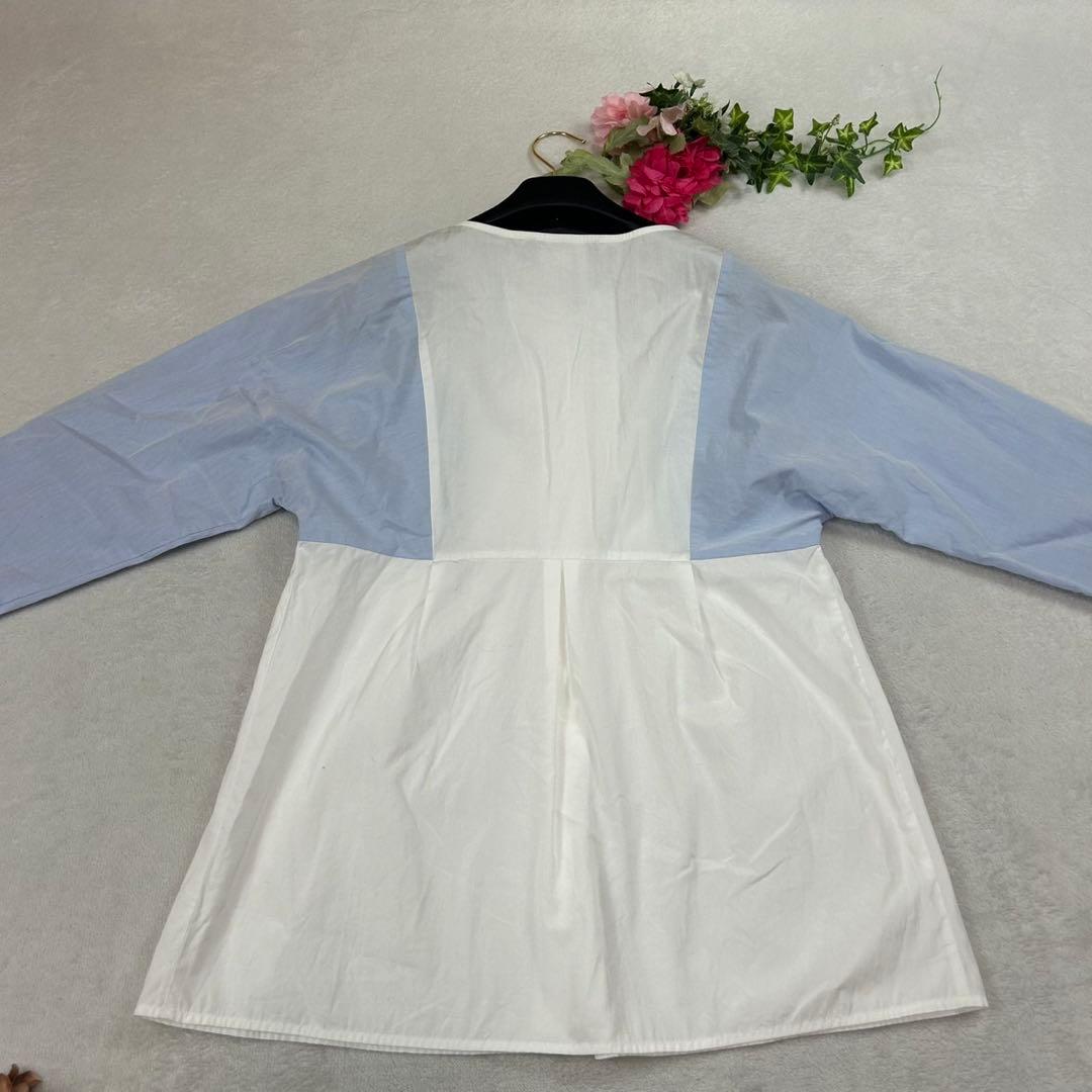 K737 M ウィークエンドマックスマーラ 花柄刺繍 シャツ レディース