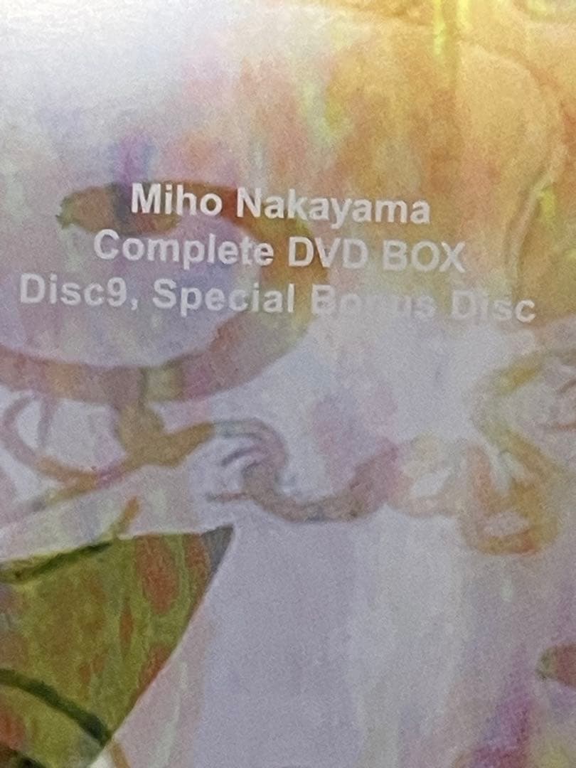 欠品あり 中山美穂　Miho Nakayama Complete DVD BOX