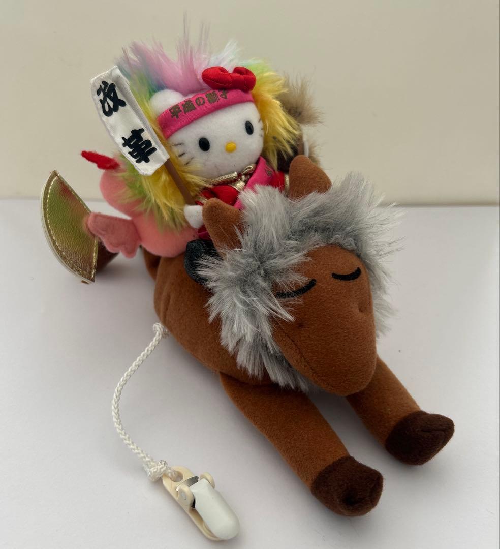 希少⭐︎小泉純一郎×ハローキティ コラボ ぬいぐるみ　平成の獅子