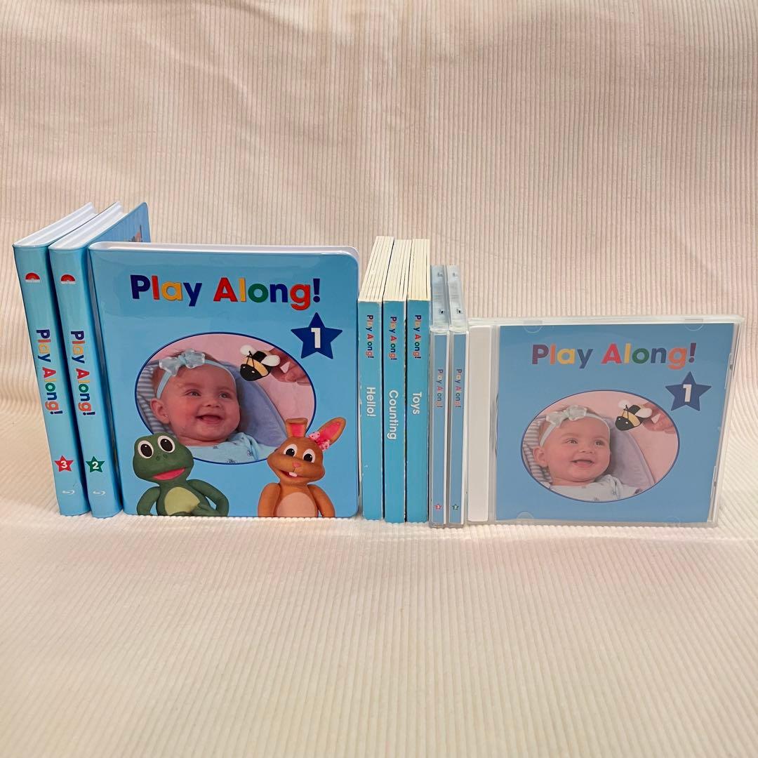 Play Along! DVDセット 1-3 DWE プレイアロング CD 絵本
