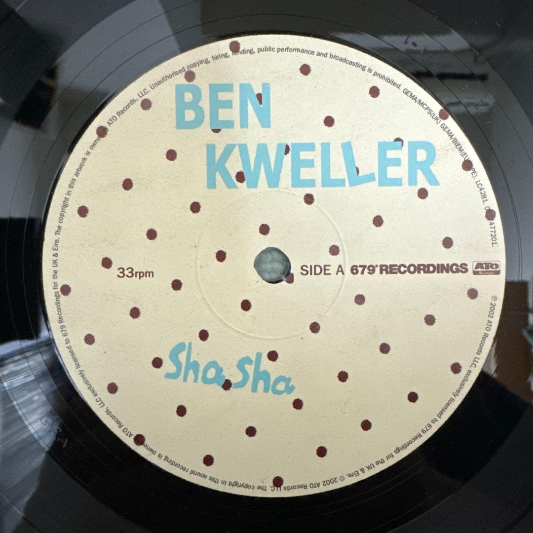 BEN KWELLER『Sha Sha』LP アナログレコード ベン・クウェラー